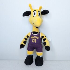 Bleacher Creatures NBA Los Angeles LA Lakers Giraffe 10" Mascot Plush Figure Toy